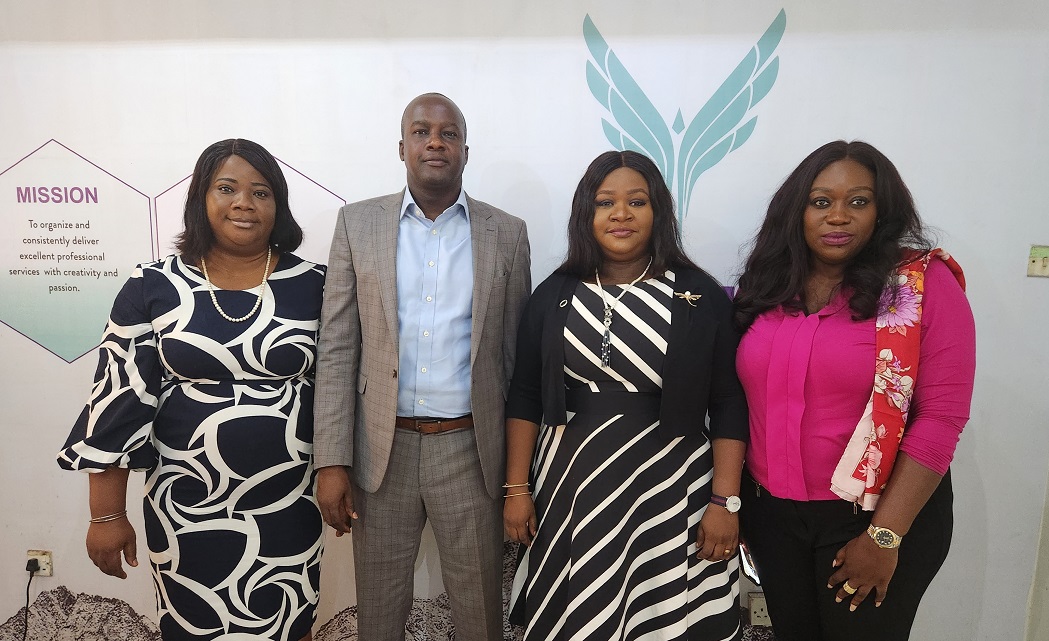 L-R: Chioma Nwachukwu, Chief Financial Officer, Eventful; Fisayo Beecroft, Managing Director, Eventful; Omolola Owo, Head of Events, Eventful and Tosin Adefeko, Managing Director, AT3 Resources at the press conference to announce Eventful's 20th anniversary at in Ilupeju, Lagos, on Wednesday 26, 2022.
