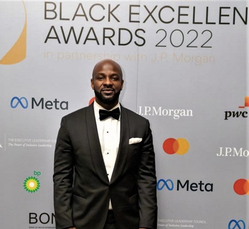 Alex Okosi at the Black Excellence Awards