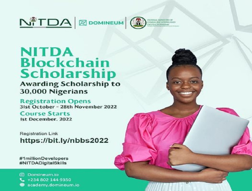 NITDA Blockchain Scholarship,