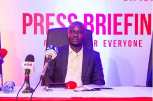 Oke Umurhohwo, itel’s Marketing Manager at the itel – Airtel Press Briefing