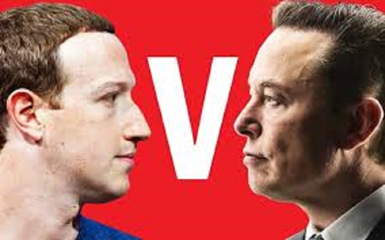 Elon Musk and Mark Zuckerberg 2s