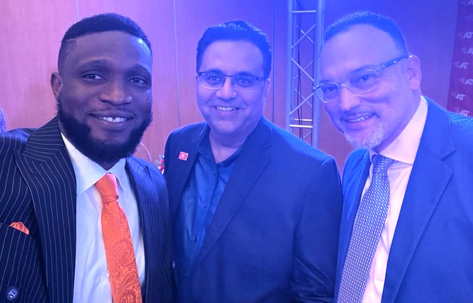 Far right: Dr Ayotunde Coker, CEO, Open Access Data Centers, Middle Mr. Ajay Mathur, CEO 3R, Left Mr. Isaac Akanni, Customer Success Manager, Infobip.