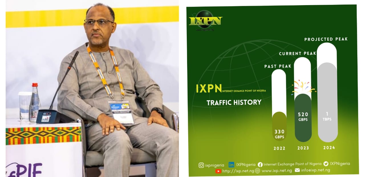 Mr. Muhammed Rudman, Chief Executive Officer of Internet Exchange Point of Nigeria
