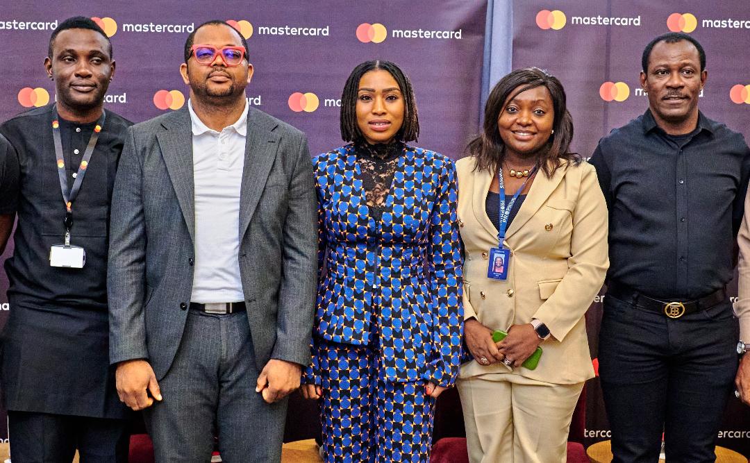 L-R: Director, Acceptance and Digital Infrastructure, East & West Africa, Mastercard, Vincent Attah; Head, E-Business, Zenith Bank, Chukwudi Ibemere; Vice President, Customer Solutions Center, East & West Africa, Mastercard, Kari Tukur; Head of Payment Operations, Prophius Limited, Blessing Oni, and Divisional Head, Payments and Solutions at FCMB, Frank Atat, at the Mastercard Conversations on Contactless in Lagos on December 15, 2024.