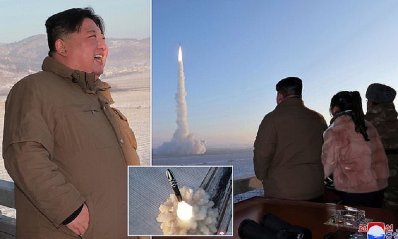 North Korean leader, Kim Jong Un warns he is prepared to nuke the US if he is 'provoked'