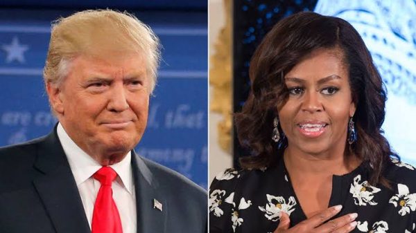 Donald Trump beats Michelle Obama in a hypothetical 2024 election by 47 points to 44, new poll says