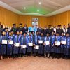 Some of the Ijesha Digital Hub cohort 1 graduants flanked by dignitaries at the ceremony