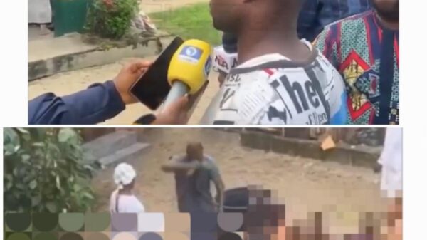 viral video of children being flogged