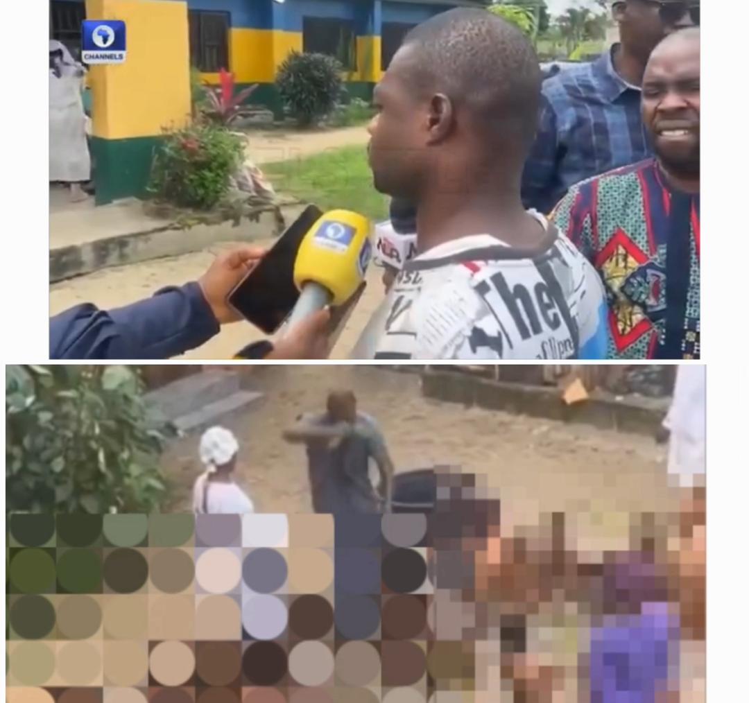viral video of children being flogged