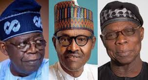 Tinubu Buhari Obasanjo