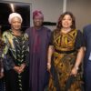 L – R: First Lady of Ogun State, Mrs. Bamidele Abiodun; Former Deputy Governor, Central Bank of Nigeria, Mrs. Aisha N. Ahmad,CFA; Executive Governor of Lagos State, Mr. Babajide Sanwo-Olu; Managing Director/Chief Executive Officer, Fidelity Bank Plc, Dr. Nneka Onyeali-Ikpe,OON; and Chairman, Fidelity Bank Plc, Mr. Mustafa Chike-Obi; at the 2025 Fidelity Nigeria International Trade and Creative Connect (FNITCC) held in Atlanta, Georgia over the weekend.