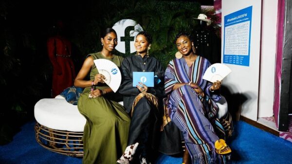 Betty Ansah, Nonye Udeogu and Oluwasola Obagbemi at the Facebook lounge