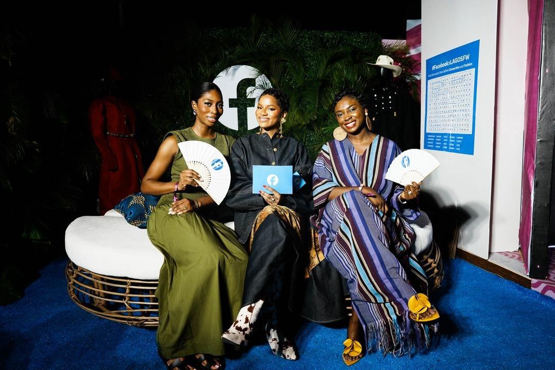 Betty Ansah, Nonye Udeogu and Oluwasola Obagbemi at the Facebook lounge