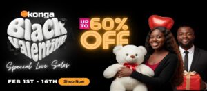 Konga’s ‘Black Valentine’ Champions Self-Love and Smart Shopping
