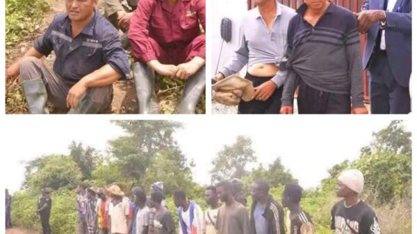 Chinese Nationals in Illegal mining in Nigeria