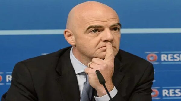 FIFA president, Gianni Infantino