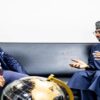 Director General of NITDA, Kashifu Inuwa CCIE, in a strategic engagement with the Vice Chancellor of the Federal University of Environment and Technology (FUET) Professor Prince Chinedu Mmom