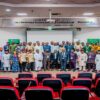 Rep. DG NITDA,Dr Ayo Bakare, poses for a group photograph with participants at the Two Day Cybersecurity Workshop for MDAs, held at the e Government Training Centre, Abuja.