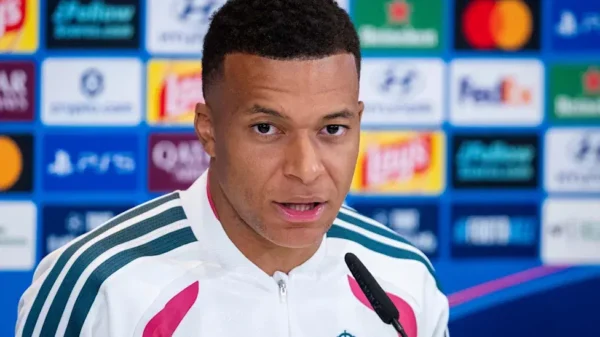 Real Madrid forward Kylian Mbappe