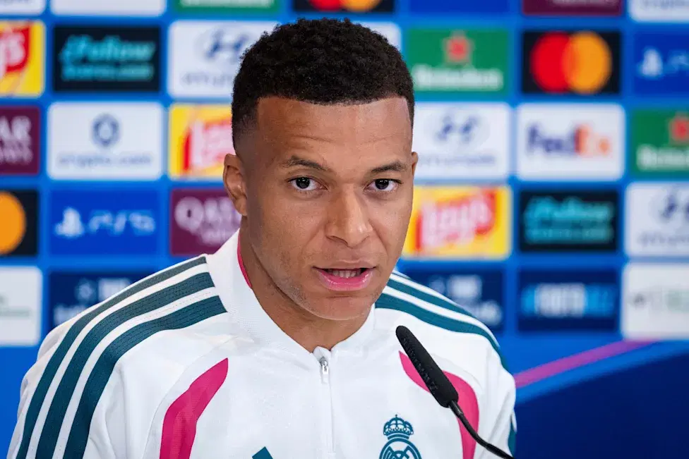Real Madrid forward Kylian Mbappe