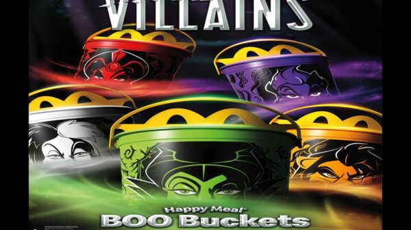 McDonald's Disney Villains Boo Buckets