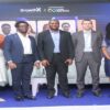 L-r: Oluwamayowa Adeogun, co-founder, IJM; Victor Williams Ikenna, Talent and Client Success manager at InnoPower Africa; Peter Oluka, founder, Techeconomy; Mathieu Michel, Head, Employability Unit at Lagos Innovates; Olanike Aladeojebi, head of startups at Lagos Innovates, and Jerry Nwobodo, Founder of Presibo, at GrowthX by Techeconomy.