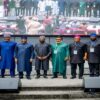 The Director General of the National Information Technology Development Agency (NITDA), Kashifu Inuwa, in a group photograph alongside the Honourable Minister of Education, Dr. Tunji Alausa; Cisco West Africa General Manager, Abdulaziz Saeed; and other dignitaries at the English West and Central Africa Instructor Safari Conference 2026.